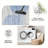 1PC Modern Minimalist Blue Grey Geometric Linear Abstract area rugs, Soft and Comfortable, easy-to-maintain, machine washable Indoor floor mat, suitable for living room, bedroom, dining room, entryway, patio, balcony, study room, Home Decor, Outdoor-1953538354