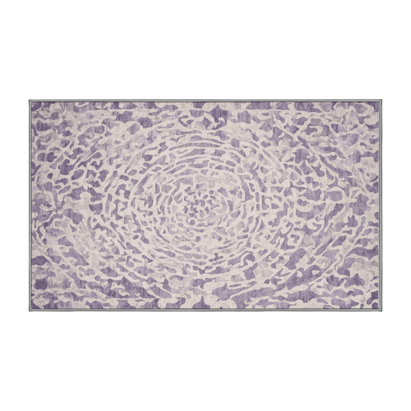 Tapis gris lavable à la machine, Tapis de couloir 2 pi x 5 pi