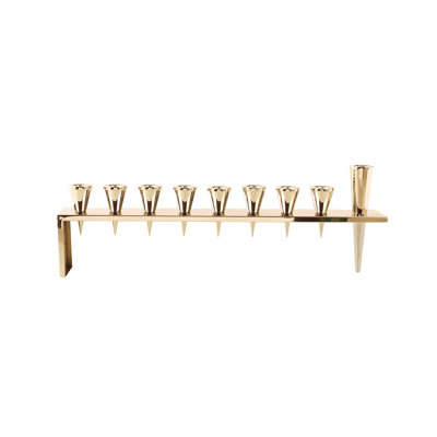 Glass Menorah