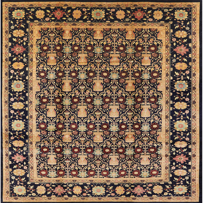 Rosten Oriental Indoor Rug, Square 6'