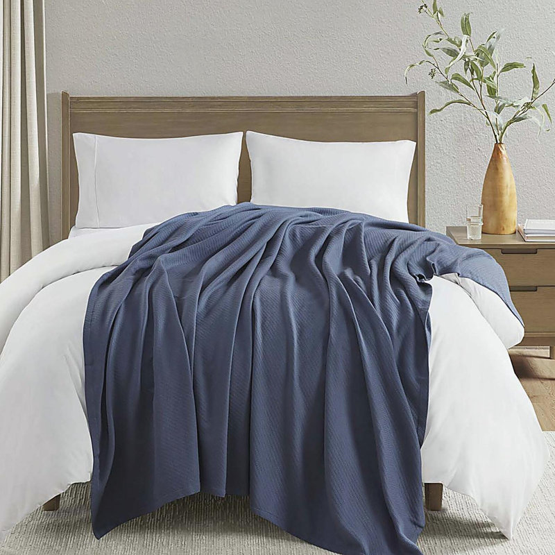 Couverture moelleuse sculptée double / grand, Lit double