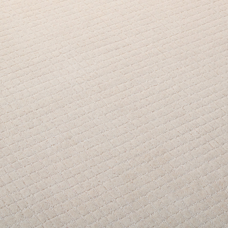 Larl 6930 touffeté à la main 85% laine; Tapis géométrique 15% coton, Tapis de couloir 2 pi 3 po x 8 pi