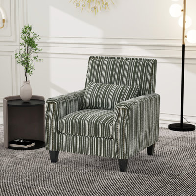 32.4" W Upholstered Accent Armchair