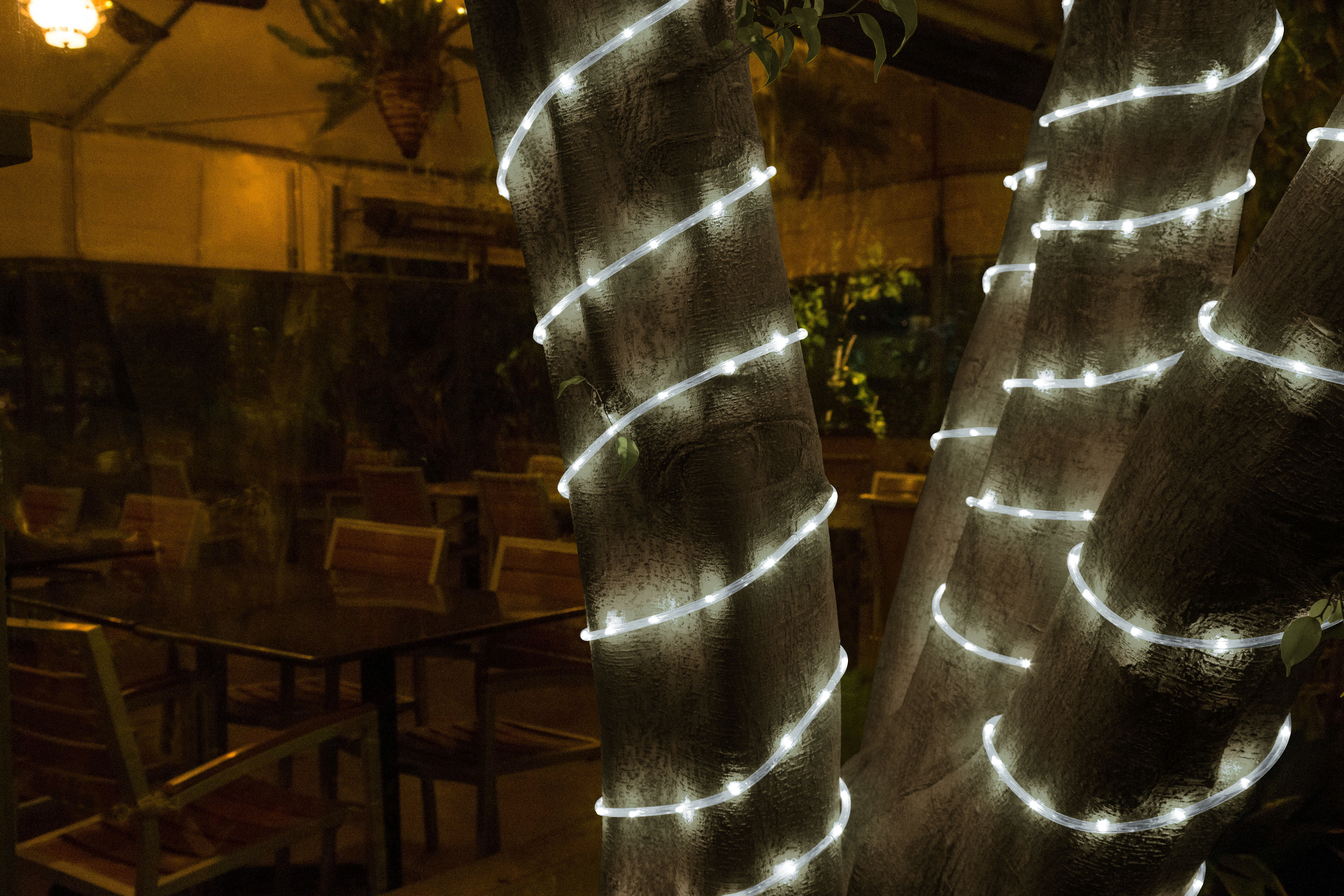 Arlmont & Co. 48ft LED Rope Lights Outdoor 108 LEDs with Waterproof