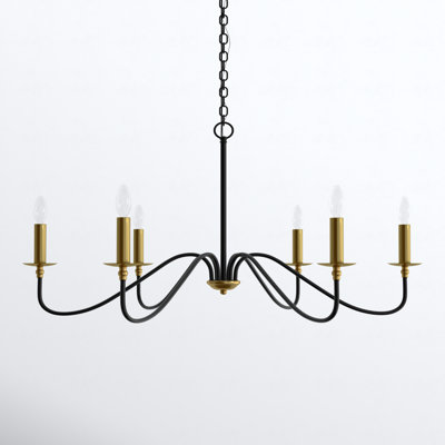 Ableton Iron 6-Light Chandelier