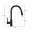 Living And Home Pull Down Kitchen Faucet-99870208