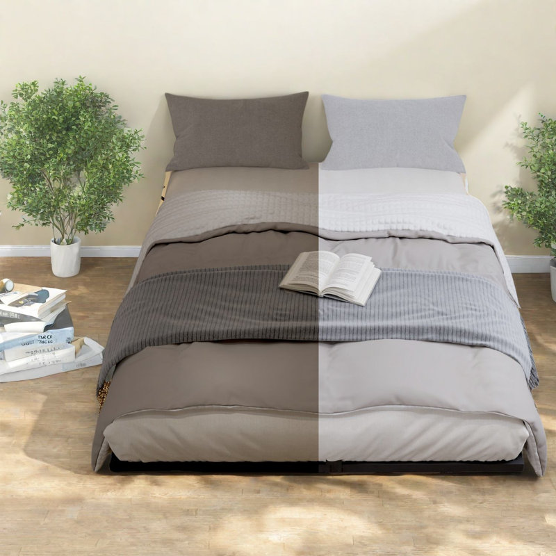 Lits en métal durables, conception moderne peu encombrante, idéal pour la maison
