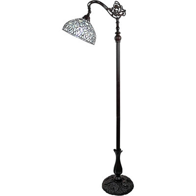 Amarey 72'' Brown Torchiere Floor Lamp