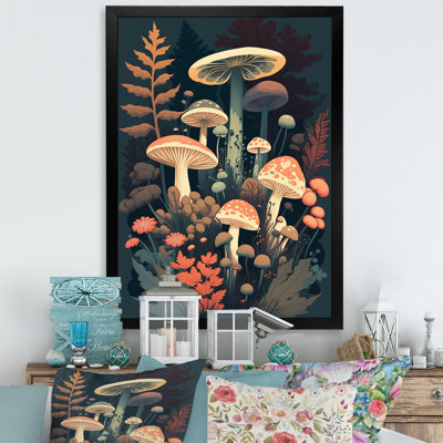 " Vintage Mushrooms Amanita Muscaria VI "