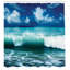 Ensemble de rideau de douche et crochets Ocean-44195246