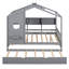 Lit simple en bois avec lit gigogne en bois, conception moderne pour enfants avec tablette de rangement-966155839-966155836