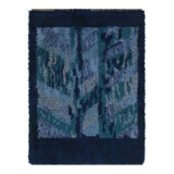 Vintage One-of-a-Kind 3'2x4'5 Hand Knotted Area Rug