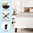 Full/Queen Velvet Bed Frame with Wingback Headboard, Wood Slats, No Box Spring Needed, Beige-1679672299