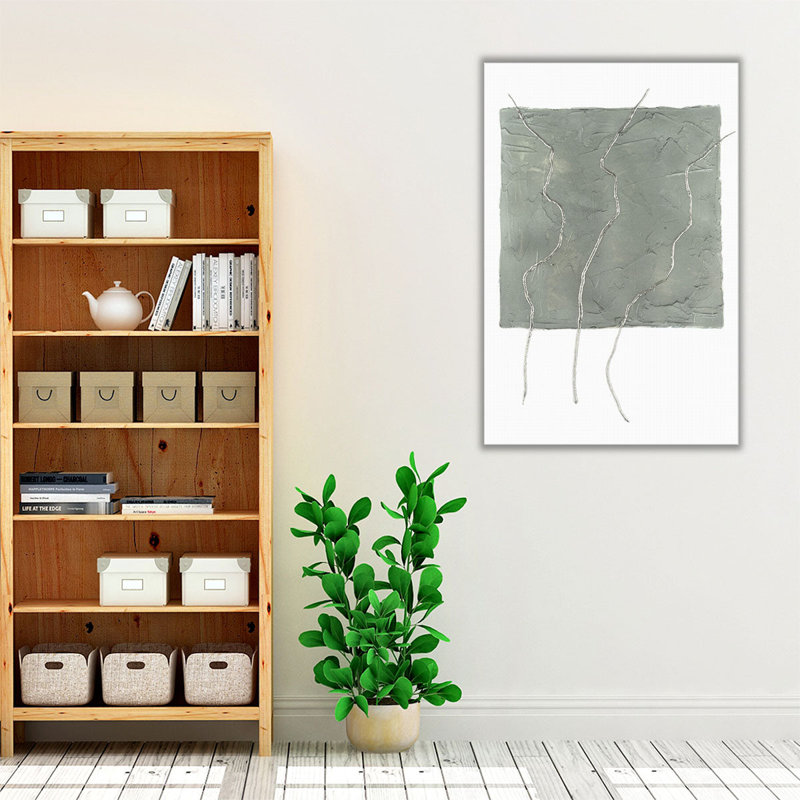 Divided Plot II - Canvas Print Wall Art, 18" H x 12" W