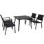 Ensemble repas 5 pièces pour patio
