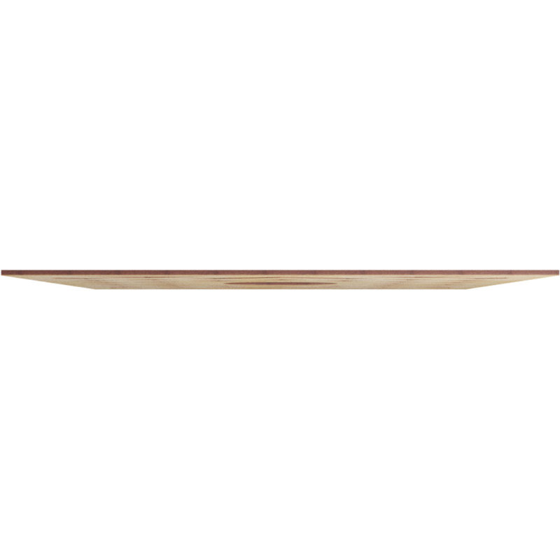 Médaillon de plafond en bois d'aulne 28 po x 7 1/4 po x P 3/8 po, H 26 po x l 26 po x P 0,25 po, Bouleau