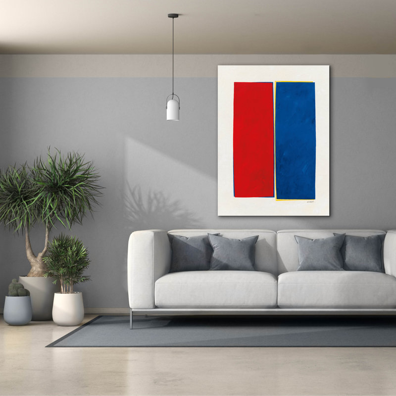 «Monolithe 2» par Mike Schick, art mural sur toile, H 16 po x l 12 po x P 0,75 po