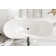 67 Inch Bathtub in Glossy White with Trim