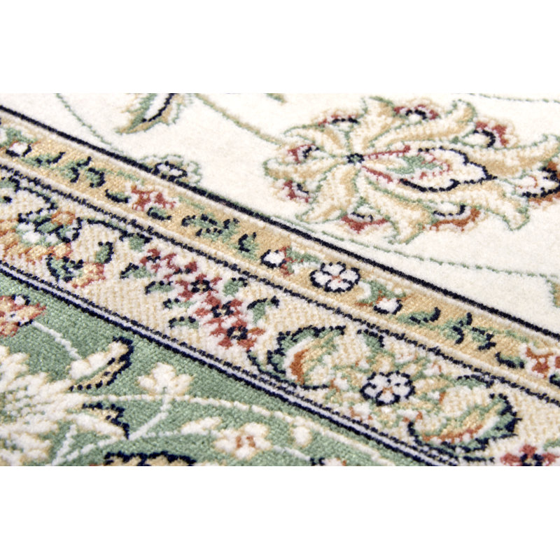 Rectangle Oriental Cotton and Viscose Area Rug, Rectangular 160 x 230cm