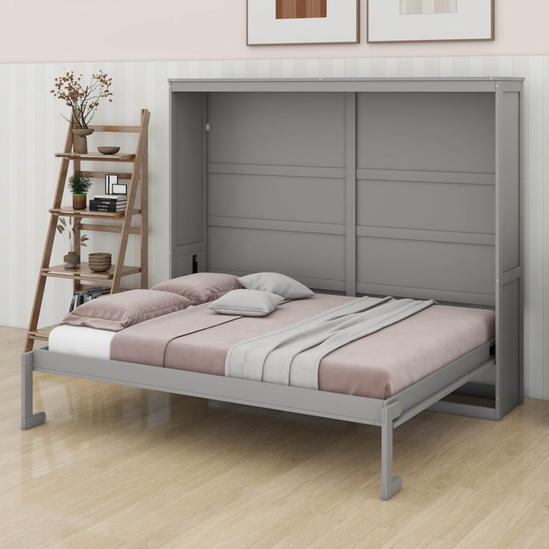 Lit escamotable Modern, Gris