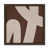 Cadre en grain de bois noyer