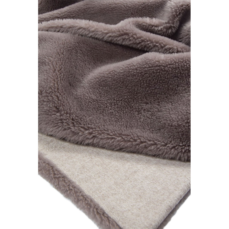 Brantner Throw Blanket, Taupe