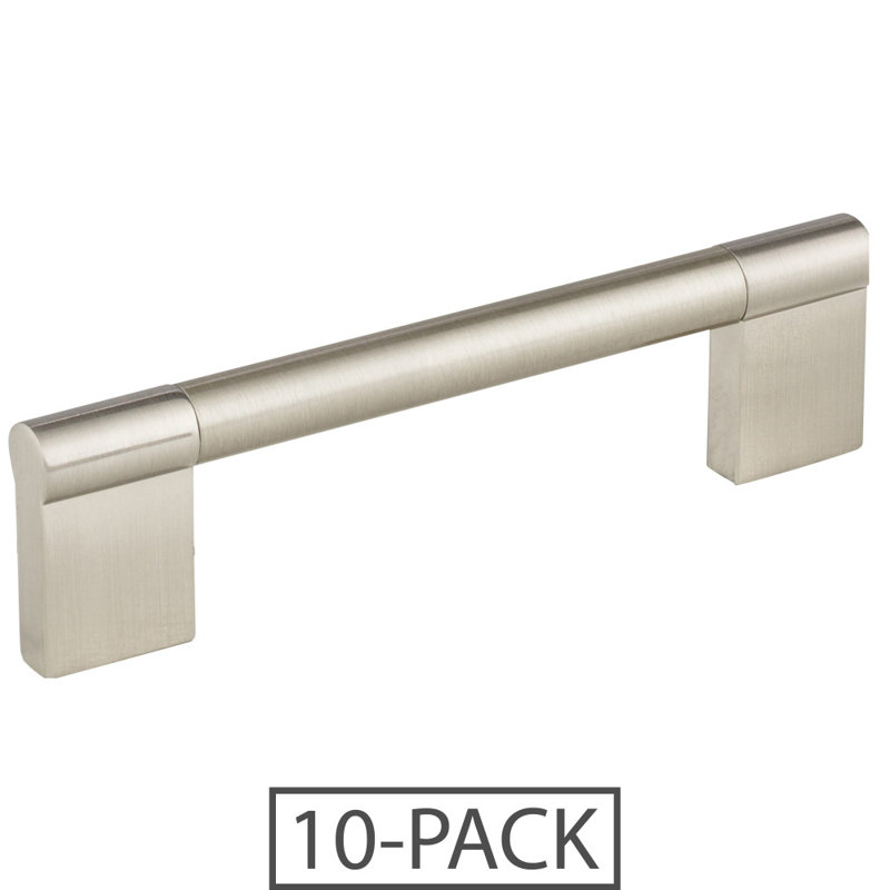 Multipack de poignées 5 1/16 po Knox, Nickel satiné
