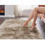 Tapis beige imitation peau de mouton de couleur unie Blakes-87293592