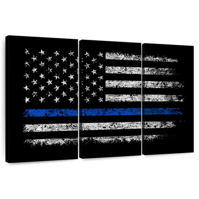 Borges USA Police Flag