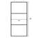Metal and Glass Sliding Barn Door with Installation Hardware Kit ( Soft-close Included)
