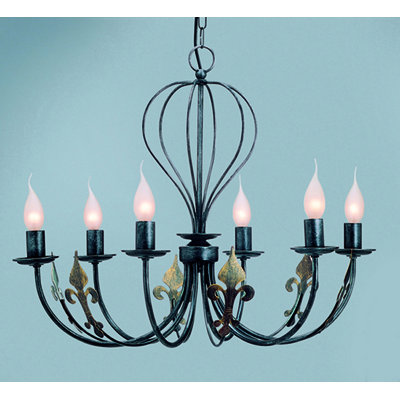 Ravensworth 6-Light Candle Style Chandelier