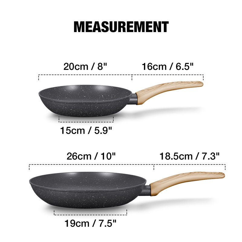 Poêle antiadhésive en aluminium CS KOCHSYTEME, 10""