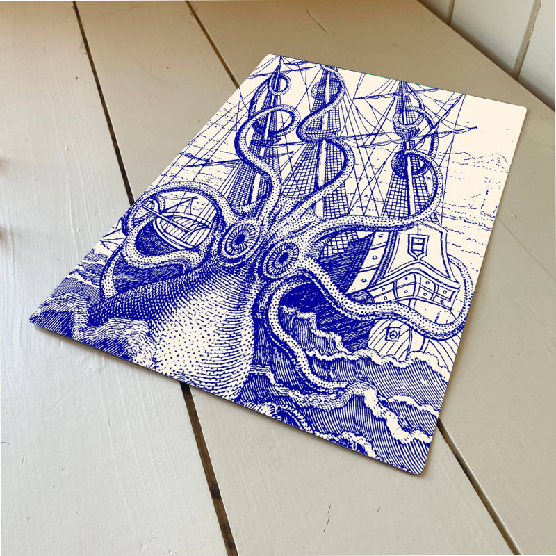 Wall Decor on Metal, 80cm H x 60cm W
