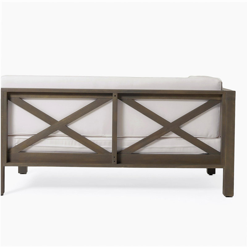 BRAVA X-BACK 4-PIECE SOFA SET , WHITE