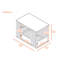 Durable Dog Crate With Flexible Door Placement-538249878-538249960