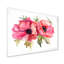 Fleurs de coquelicot stylisées - peinture sur toile-59538022-59538024