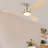 52" Brechter 3-Blade LED Ceiling Fan with Light and Remote-180556928