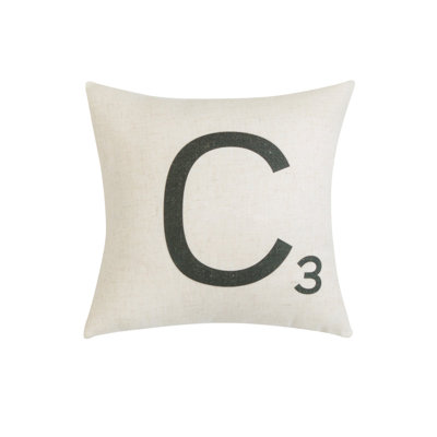 Letter Pillow Cover