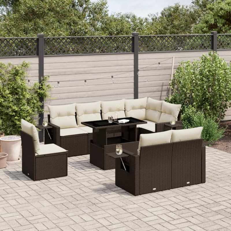 Ensemble de canapé de jardin Vidaxl