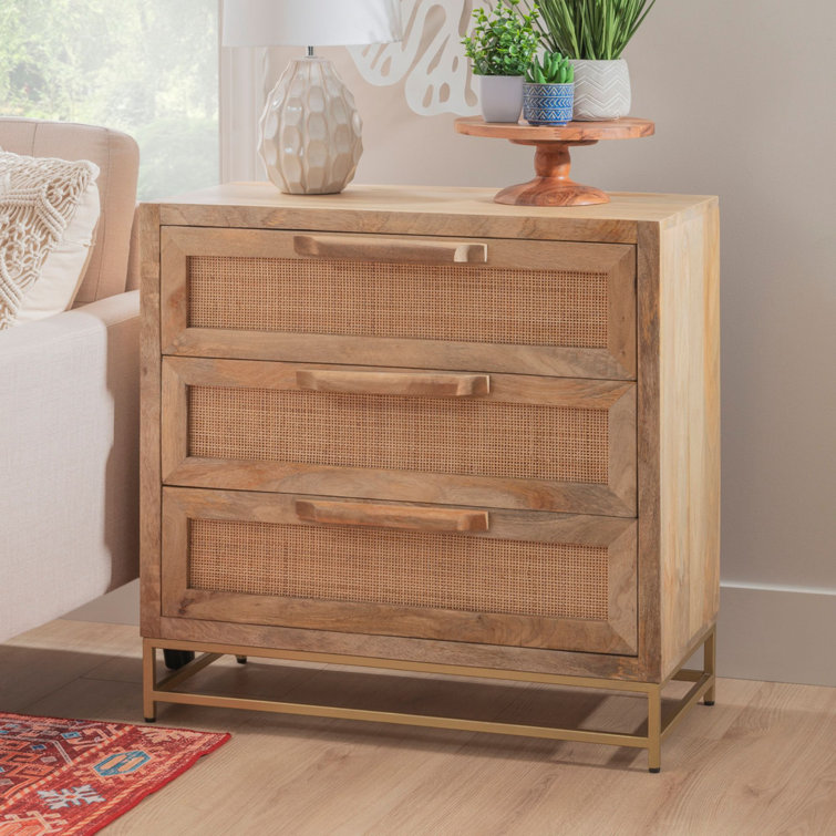 Commode 3 tiroirs Dunster