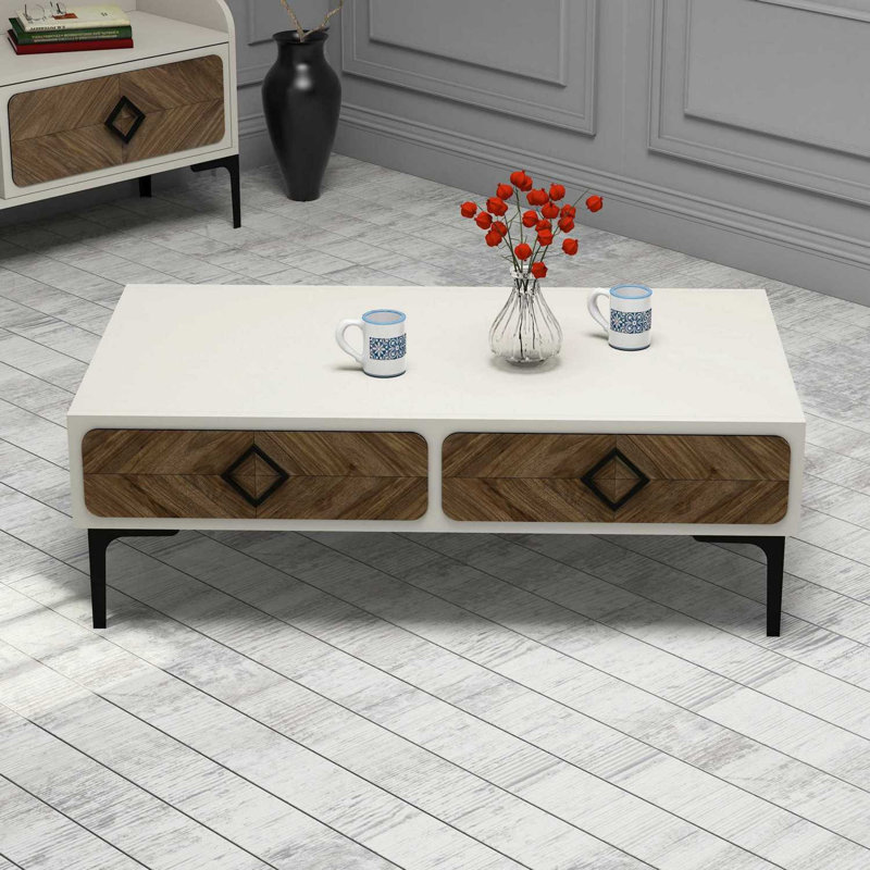 Table basse avec rangement Lelia