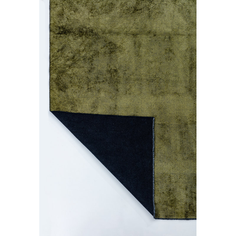 Rapture Green Abstract Luxury Area Rug, Rectangle 7'10" x 9'10"