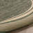 Dippold 8' x Round Green Modern Rug-564196280-562886885