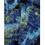 Contemporary One-of-a-Kind Runner 2'6" X 10'8" Hand Knotted Area Rug