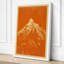 Mountain Peak Minimalist - Wrapped Canvas-416453204-416453206