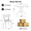 5 - Piece Round Pedestal Dining Set-466025766-454661535
