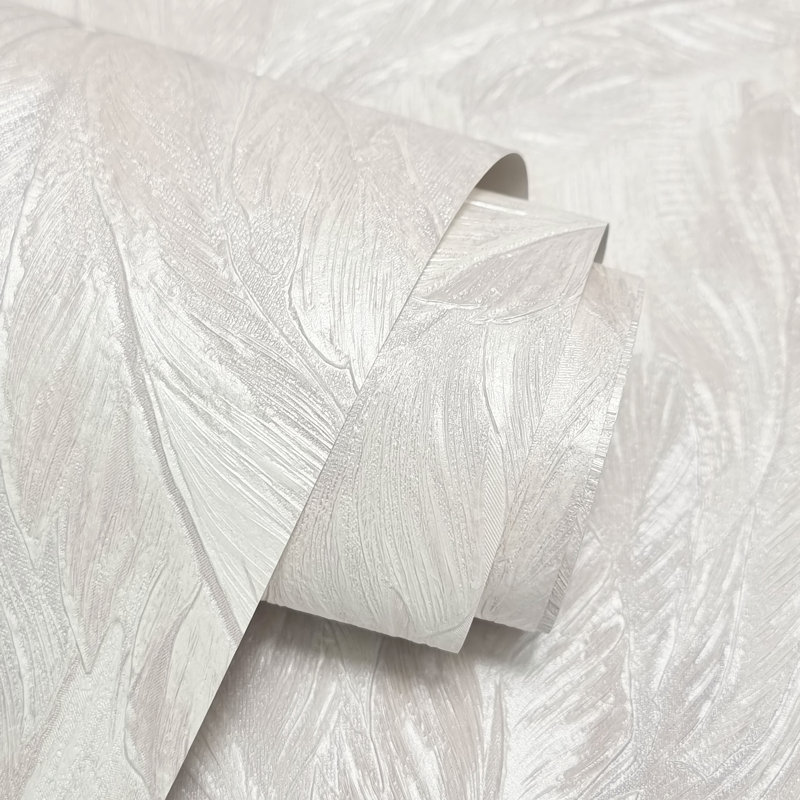 10m x 53cm Wallpaper Roll, White