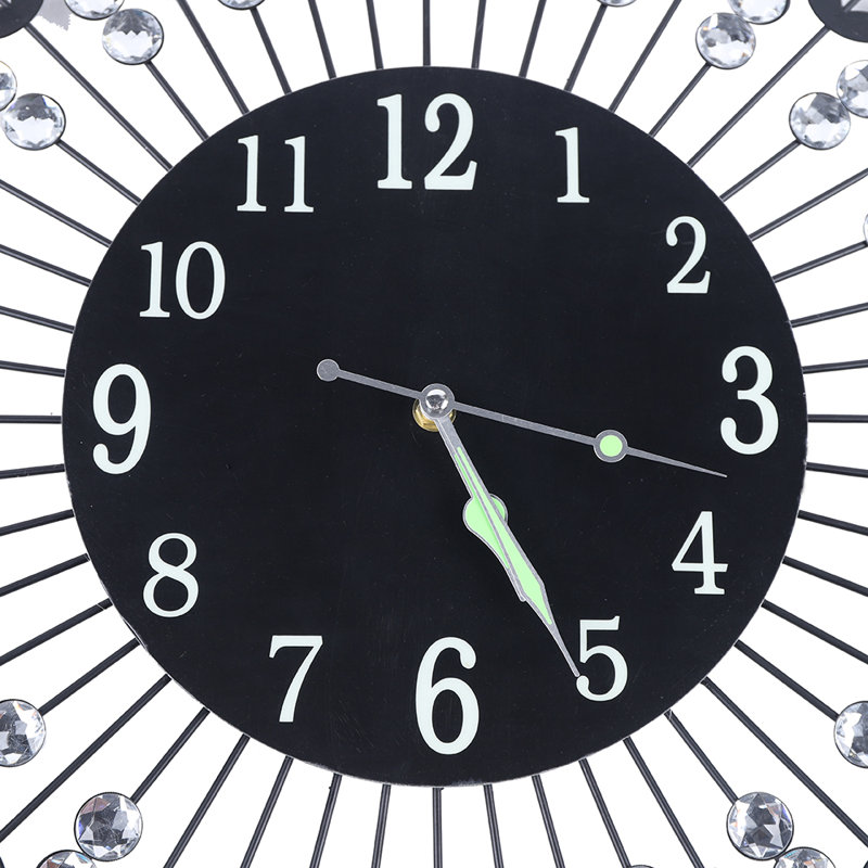 Adalaya Modern 3D Crystal Wall Clock
