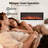60 Inch Smart Wall Mount Electric Fireplace - Wi-Fi/Alexa Control-1174628884