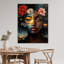 Art mural en verre trempé femme afro-américaine-130112810